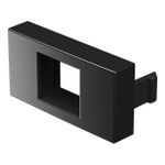 Módulo Visor para RJ45 Preto Brilho (85067)