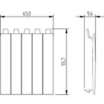 Camuflagem para Caixa Vision 2,5 Módulos (VZ91700)
