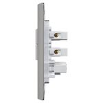 2 Interruptores Paralelos Soft + 1 Tomada 2P+T 20A/250Vca Engate Convencional com placa Prisma (39826)