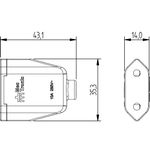 Prolongador Fêmea 2P 10A/250Vca Branco (39193)