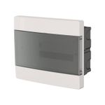 Caixa Vision de Embutir com Porta Fumê para 9 Disjuntores DIN ou 6 Disjuntores NEMA e com 1 Barramento de Neutro ou Terra (VD09TD)