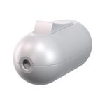 Interruptor Centro de Cordão Pera 10A/250V - Branco c/ Branco (30302)
