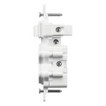 Tomada Dupla Conjugada 2P+T 10A/250Vca + 1 Interruptor Paralelo Engate Soft sem placa Milleniun (39850)