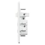 Tomada Dupla Conjugada 2P+T 10A/250Vca + 1 Interruptor Paralelo Engate Soft Com Placa Milleniun (39854)