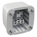 Conjunto Sobrepor Modular com Interruptor Simples Soft +  Tomada 2P+T 20A/250Vca Engate Convencional Petra (39858)