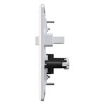1 Interruptor Simples Soft + Tomada 2P+T 10A/250Vca Engate Convencional com placa Milleniun (39885)
