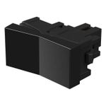 Módulo Interruptor Simples Soft 10A/250Vca Engate Soft Preto (85085) - Linhas Rapid Preta e Mov-Onix