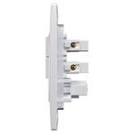 2 Interruptor Paralelos Soft + 1 Tomadas 2P+T 10A/250Vca Engate Convencional com placa Mec-Plus (39833)