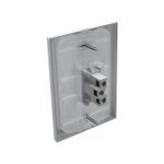 Conjunto 1 Tomada 2P+T 20A/250Vca Engate Convencional com placa Vertical ON Branca (39954)