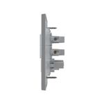 Conjunto 1 Interruptor Simples Soft + 1 Interruptor Paralelo Soft + 1 Tomada 2P+T 20A/250Vca com placa ON Branco (39979)