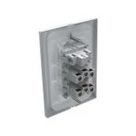 Conjunto 1 Interruptor Simples Soft + 2 Tomadas 2P+T 20A/250Vca com placa ON Branca (39985)