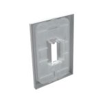 Placa 4X2 para 1 Módulo Vertical Linha ON Branca (82202)
