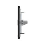 Conjunto 1 Tomada 2P+T 10A/250Vca Engate Convencional com placa Horizontal ON Black (49003)