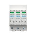 Supressor de Surto Tripolar-DPS 20kA, 1000Vcc - Referência J2DCSPD31000 (E91870)