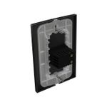 Conjunto 1 Dimmer Bivolt 110Vca/220Vca - 50/60Hz com placa ON Black (81273)