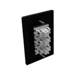 Conjunto 2 Interruptores Simples Soft + 1 Interruptor Paralelo Soft 10A/250Vca com placa Linha Click Black (81446)
