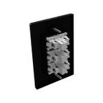 Conjunto 1 Interruptor Simples Soft + 2 Interruptores Paralelo Soft 10A/250Vca com placa Linha Click Black (81447)