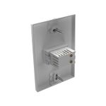 Conjunto 1 Dimmer Bivolt 110Vca/220Vca - 50/60Hz com placa Linha Click Branca (81419)