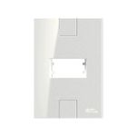 Placa 4X2 para 1 Módulo Horizontal Linha Click Branca (82240)