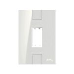 Placa 4X2 para 1 Módulo Vertical Linha Click Branca (82241)