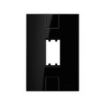 Placa 4X2 para 1 Módulo Vertical Linha Click Black (82251)