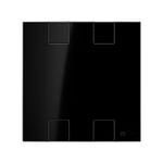 Placa 4X4 Cega Click Black (82258)