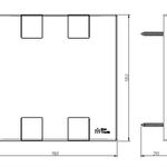 Placa 4X4 Cega Click Branca (82248)