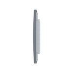 Placa 4X2 para 1 Módulo Horizontal Mec-Plus Cinza (82260)