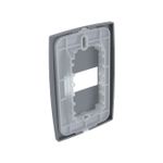 Placa 4X2 para 1 Módulo Horizontal Mec-Plus Cinza (82260)