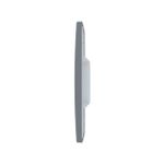 Placa 4X2 para 1 Módulo Vertical Mec-Plus Cinza (82261)
