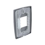 Placa 4X2 para 2 Módulos Mec-Plus Cinza (82262)