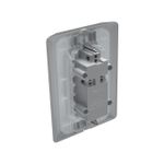 Tomada Tripla Conjugada 2P+T 10A/250Vca Engate Rápido com placa Prisma (39899)