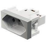 1 Módulo Tomada 2P+T 10A, 250Vca Engate Convencional Cinza (80225)