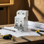 J6W216E - Disjuntor Bipolar IEC, 2P, 16A, Curva C, 6kA (E89966)