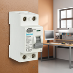 J6D225P - Interruptor Diferencial, 2 Polos, Classe AC, 25A, 6kA 30mA (E90361)