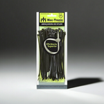 Abraçadeira de Nylon 200 X 4,6 mm Preta Pacote com 100 Unidades (92043)