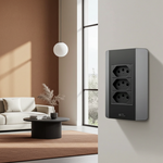 3 Tomadas 2P+T 20A, 250Vca Preta Engate Convencional com placa Rapid Preta (39759)