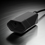 Prolongador Fêmea 2P+T 10A/250Vca Preto (39055)