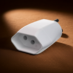Adaptador Reverso 2P+T 15A/250Vca Branco (39201)