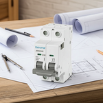 J6W232E - Disjuntor Bipolar IEC, 2P, 32A, Curva C, 6kA (E89969)