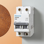 JW263E - Disjuntor Bipolar IEC, 2P, 63A, Curva C, 3kA (E89137)
