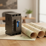 C3150B - Disjuntor em Caixa Moldada C/ Borne, 3Polos, 150A, 25kA/230Vca, 15kA/400Vca (E91921)