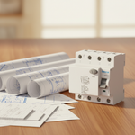 JDA432P - Interruptor Diferencial, 4 Polos, Classe A, 32A, 30mA (E90912)