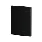 Tampa Black com Porta Única Black Caixa Vision (VIK24BPFE)