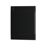 Tampa Black com Porta Única Black Caixa Vision (VIK24BPFE)