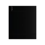 Tampa Black com Porta Única Black Caixa Vision (VIK24BPFE)