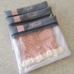 Kit Porta Look Linho Cinza com Rose