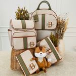 Kit Tradicional Palha com Verde e Caramelo