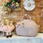 Bolsa Maternidade Linho Rose