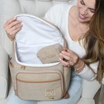 Kit Maternidade Linho Areia com Avelã